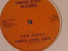 VAN JONES - FINGER LICKIN' GOOD - RARE BOOGIE - EMPIRE STATE 12 INCH *SEALED*
