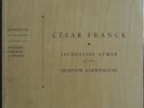 Eymar/Loewenguth Qt: Franck Piano Quintet + Prelude, C et F - Philips L 00.381 L