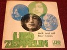 LED ZEPPELIN rock and roll / four sticks VERY RARE PORTUGAL exclusive P/S
