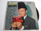 BOB HOPE IN RUSSIA AND ONE OTHER PLACE RECORD AUTOGRAPHED