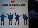 BEATLES LP PS Help FRANCE OSX 230 EARLIEST Blue LABEL very rare FRENCH pressing