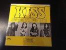 Rare German Kiss 7 45 RPM Single Detroit Rock City/ Beth Electrola 1976 top hard