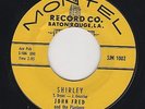 JOHN FRED & Playboys - EARLY MONTEL 45 from 1959