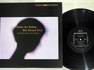 BILL EVANS TRIO WALTZ FOR DEBBY RIVERSIDE SMJ-6118  Japanese Pressing  Vinyl  LP
