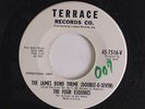 FOUR ESQUIRES: The James Bond Theme / Summer Vacation 45 (dj, wol) rare Vocalis