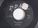 TEEN QUEENS: Rock Everybody / My Heart's Desire 45 (tol) Vocal Groups