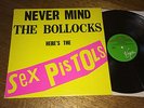 SEX PISTOLS:Never Mind The Bollocks.RARE New Zealand (NZ) RTC Credit LP punk/KBD