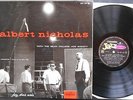 ALBERT NICHOLAS WITH THE MILAN COLLEGE JAZZ SOCIETY LP French ONLY 1958