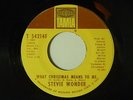 Stevie Wonder 45 WHAT CHRISTMAS MEANS TO ME / BEDTIME FOR TOYS   Tamla M- Motown