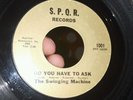 HEAR VID RARE 45 THE SWINGING MACHINE S.P.Q.R. NORFOLK VIRGINIA 66 Garage Psych