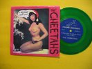 THE CHEETAHS-A MESSAGE TO SANTA CLAUS-BETTY PAGE-SEXY NUDE COVER-45 RPM