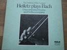 HEIFETZ PLAYS BACH UNACCOMPANIED SONATAS AND PARTITAS UK 3LP BOX RCA RED SEAL