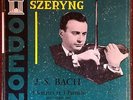 ODEON  ODX. 122 - 123 - 124 /  BACH /  HENRYK SZERYNG