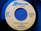 1973 BALTIMORE SOUL FUNK / BREAKS--LES PARSON--MUSIC TURNS ME ON--MONMORE 1111