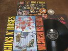 LP Guns N' Roses Appetite for Destruction 1987 Germany +STICKERS +OIS | EX