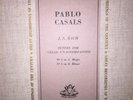 PABLO CASALS BACH Suites for Cello 1 & 2 Unaccomp Rare 1st Ed COLH 16  Ex+ OOP