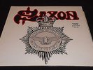 SAXON : STRONG ARM OF THE LAW LP & FREE PATCH
