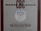 BUCK LACOMBE / NICK AYOUB  Jazz RADIO CANADA CBC Transcription  LP