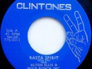 Alton Ellis RASTA SPIRIT on CLINTONES Rare REGGAE 45