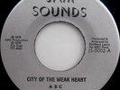 EARL ZERO City Of The Weak Heart JAM SOUNDS ROOTS MONSTER Rare 45