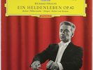 KARAJAN STRAUSS EIN HELDENLEBEN DGG ED.1 RED STEREO TULIP SLPM 138025 AS NEW