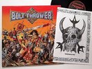 BOLT THROWER - Warmaster LP 1991 - FIRST PRESS - Gatefold & Booklet - MOSH 29