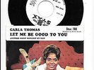 Carla Thomas Let Me Be Good To You Promotional Stax 45 with Picture Sleeve