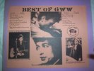 RARE BOB DYLAN - BEST OF GREAT WHITE WONDER (GWW) - BLUE LP VINYL 33RPM