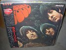 BEATLES rubber soul ( rock ) - mono - japan obi - red vinyl -
