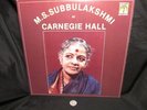 LP-M. S. SUBBULAKSHMI at CARNEGIE HALL-3 RECORD SET-ALL LIKE NEW COND.-ORIENTAL