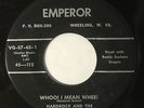 RARE ROCKABILLY- HARDROCK AND THE RHYTHM ROCKERS on EMPEROR 112 