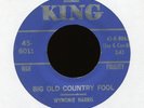 WYNONIE HARRIS Blood Shot Eyes Country Fool on King R&B 45 Hear