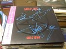 Motley Crue SIGNED SHOUT AT THE DEVIL JAPAN LP TOMMY, NIKKI, VINCE AND MICK