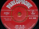 BEATLES 1962 1st Press UK Parlophone 45 - Love Me Do / PS I Love You
