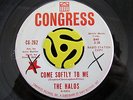 NORTHERN SOUL 45-Halos-Come Softly To Me/He's Just Too Much-Congress Promo HEAR