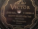 THE MISSOURIANS VICTOR 38084 JAZZ 78 RPM RECORD E-