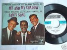 FRANK SINATRA DEAN MARTIN SAMMY DAVIS Sams Song WLP PROMO DJ 45 PICTURE SLEEVE M
