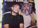 Willie Nelson LP Willie and Leon Russell  One for the Road COLUMBIA record MINT