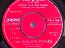 THE ROLLING STONES,CHILE RARE SINGLE 1968 M- 