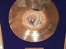 Framed 'Queen' - silver disc for their album 'A Night at the Opera' EMI records