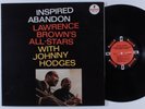 LAWRENCE BROWN'S ALL-STARS W/JOHNNY HODGES Inspired Abandon IMPULSE A-89 LP NM