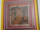 claude francois rare tres beau cadre 45 t dedicace original format 37 x 37 cm