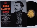 MOSE ALLISON Sings PRESTIGE 7279 LP mono