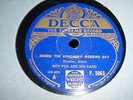 ROY FOX & His Band Minnie the moochers wedding day 78 DECCA F3063