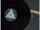 PINK FLOYD Dark Side Of The Moon LP 9 Track Original With Solid Light Blue Trian