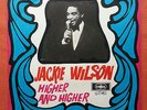 JACKIE WILSON-HIGHER AND HIGHER RARE ITALY 7''PS FUNK/SOUL UNIQUE COVER