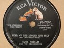 RcaVictor 20-7240 - Elvis Presley - Wear My Ring - rock & roll 78rpm record