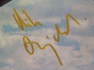 Mike Oldfield Original Signed autograph Tubular Bells Spain Roger Dean Label