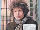 BRITISH w/ Rare HYPE Sticker Bob Dylan LP Blonde On Blonde 66012 Made In England