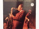 JOHN COLTRANE-MEDITATIONS-JAZZ LP on IMPULSE  VG+, MONO, PHAROAH SANDERS, McCOY